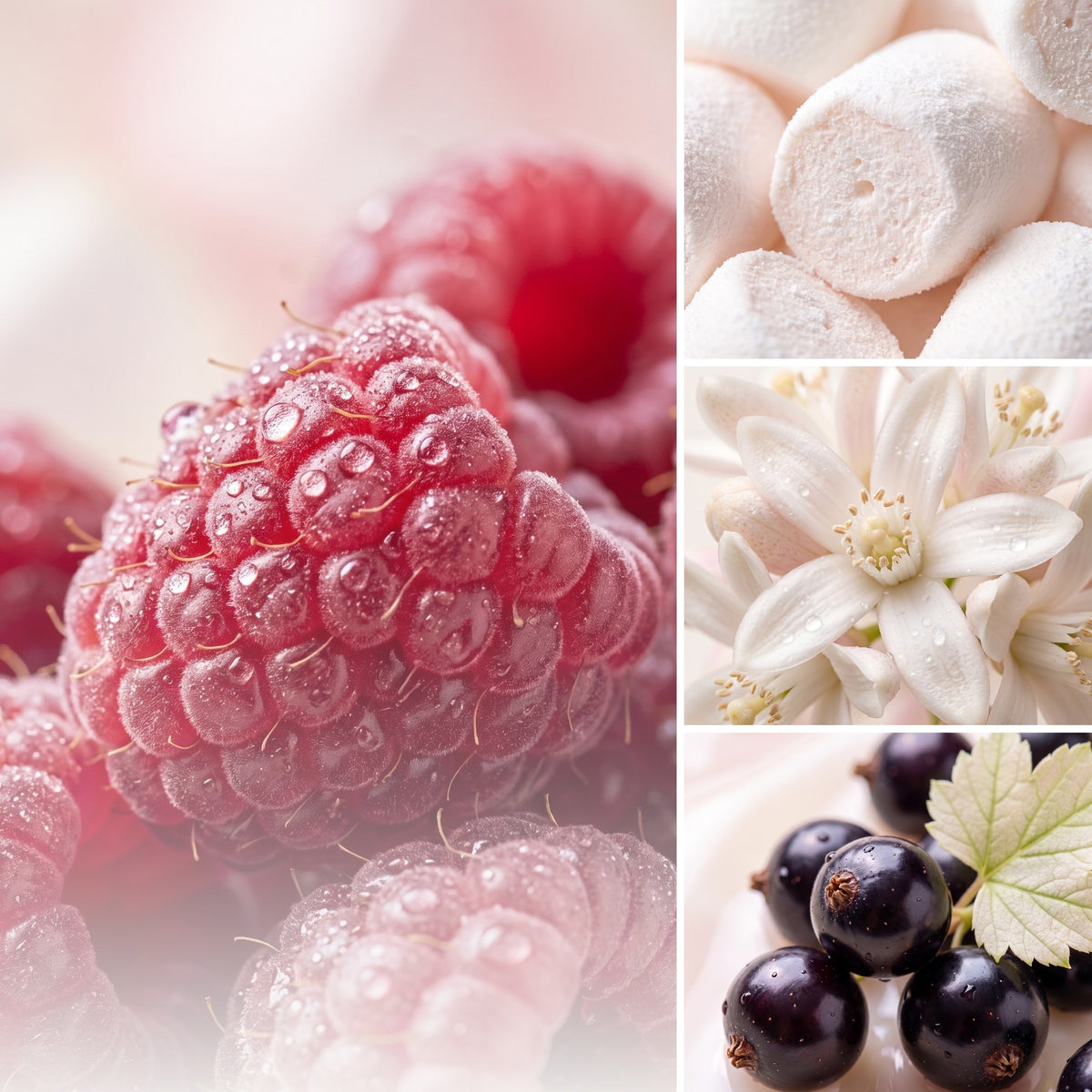 ÉPRIS N°333 · Das Gefühl – Duftnoten Himbeere, Marshmallow, Orangenblüte, Johannisbeere. Süß. Pudrig. Luftig.