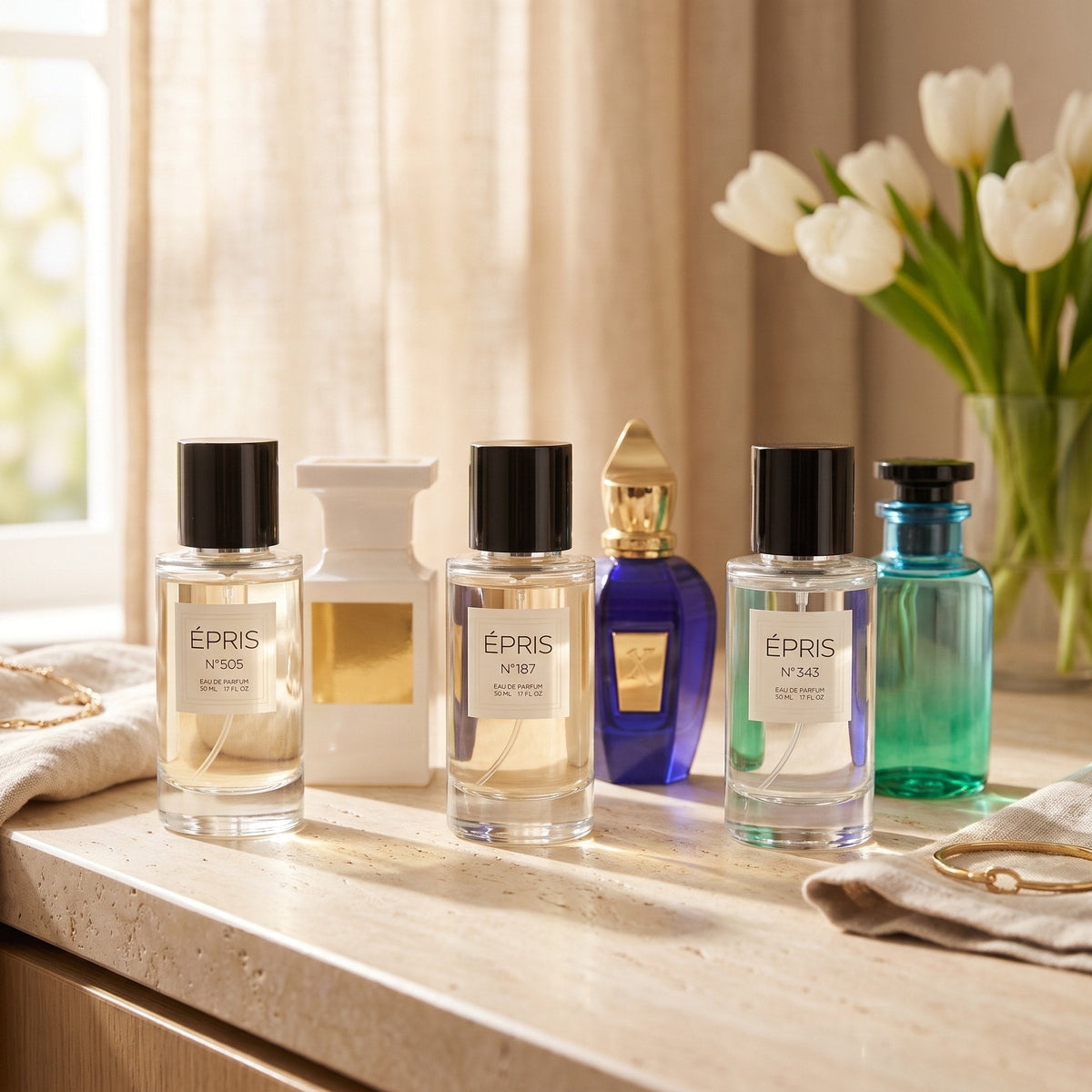 Alltag Parfum-Set für Damen: ÉPRIS N°505, N°187, N°343