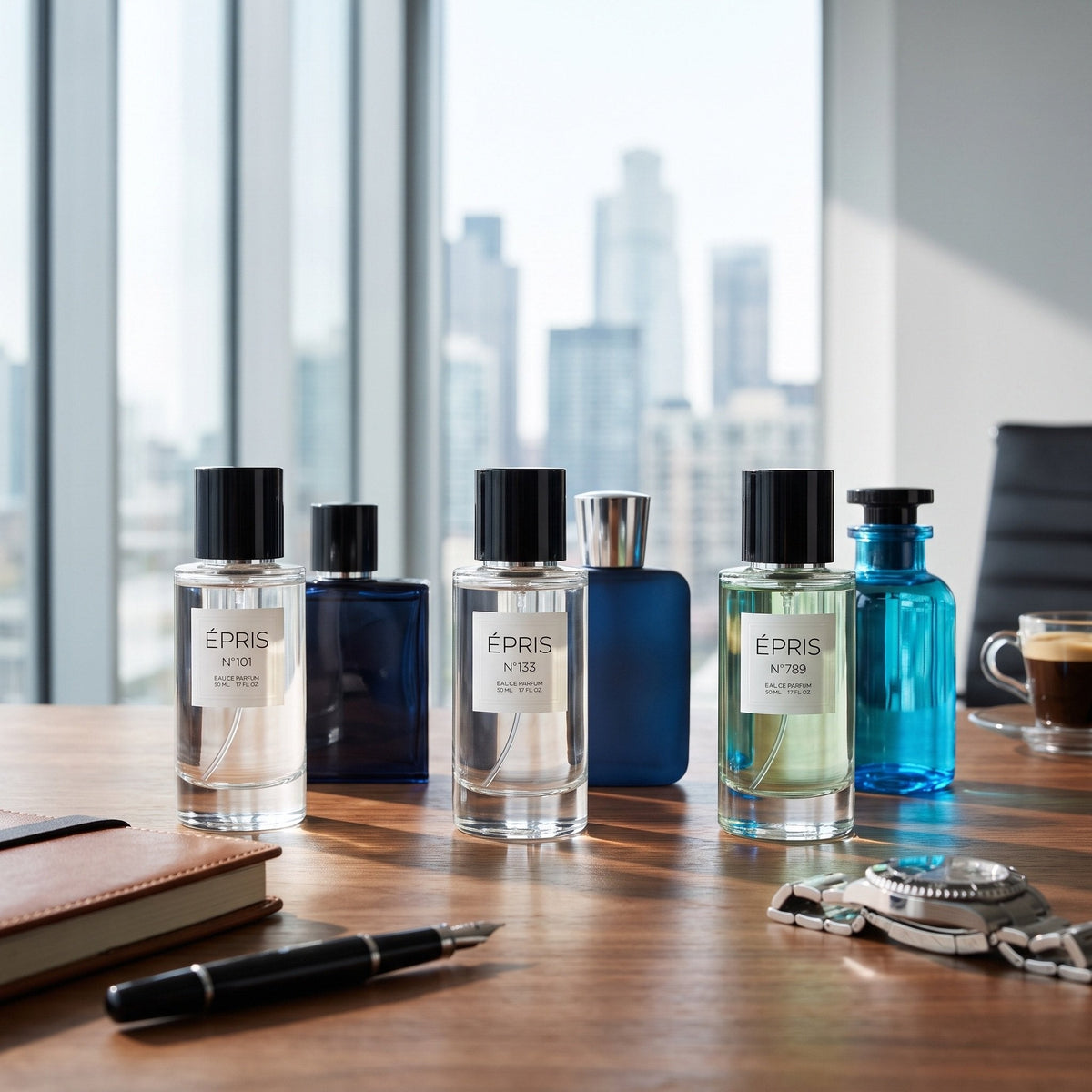 Büro & Business Parfum-Set für Herren: ÉPRIS N°101, N°133, N°789