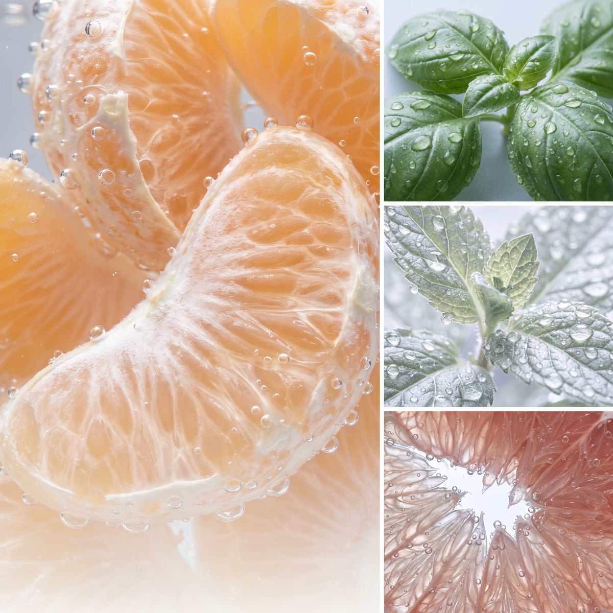 ÉPRIS N°346 · Das Gefühl – Duftnoten Mandarine, Basilikum, Minze, Grapefruit. Zitrisch. Grün. Aromatisch.