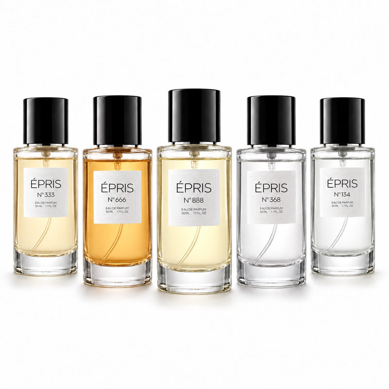 ÉPRIS Parfum-Set 5x50 ml – fünf Duftzwillinge deiner Wahl