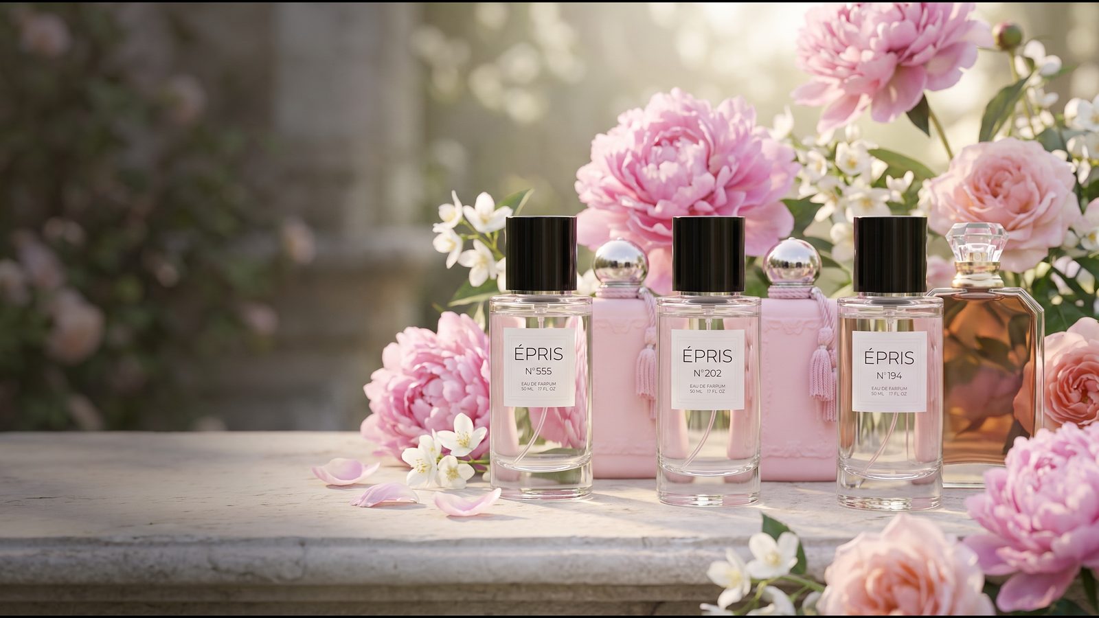 Die Top 3 blumigen Düfte: ÉPRIS N°555, N°202, N°194